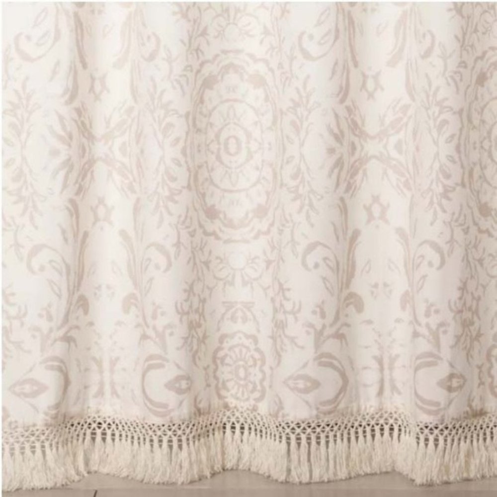 Threshold Gray, Floral Shower Curtain